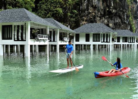el nido overwater bungalows|El Nido Lagen Island .